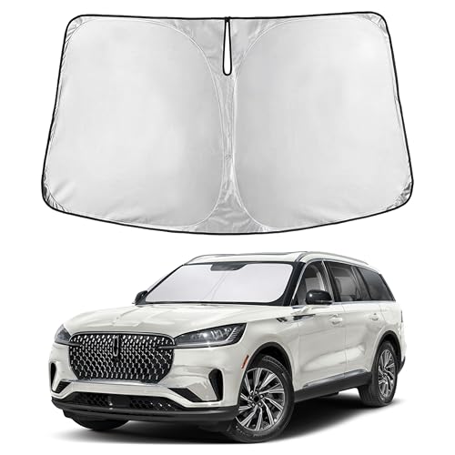 EcoNour Windshield Sunshade Compatible for Lincoln Aviator 2020-2025 2026