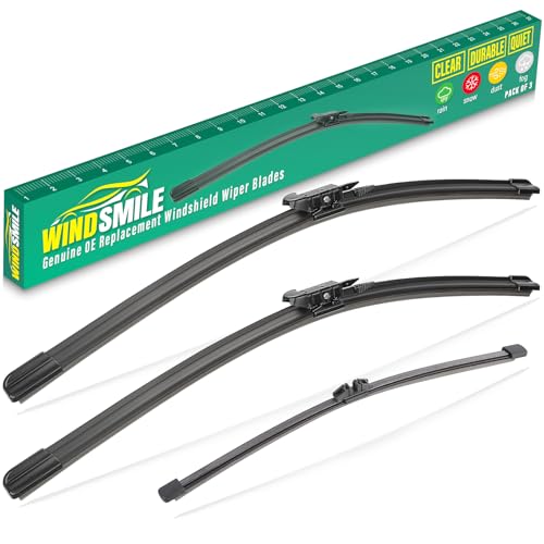 WINDSMILE Windshield Wiper Blade Replacement for Lincoln MKX Nautilus 16-23