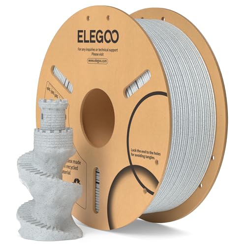 ELEGOO PLA 3D Printer Filament 1.75mm Marble 1KG