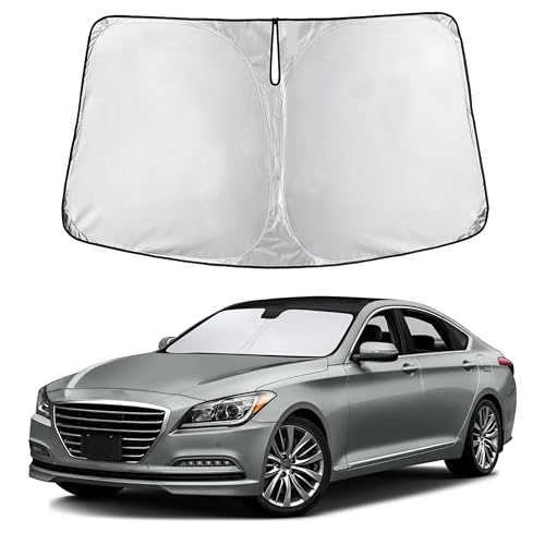 EcoNour Windshield Sunshade Compatible for Hyundai Genesis 2015 2016