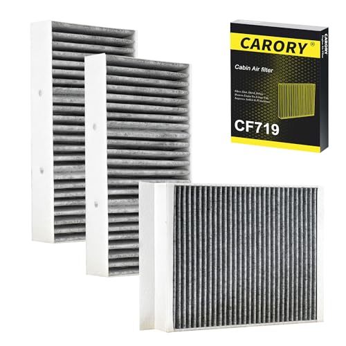CARORY Activated Carbon Cabin Air Filter for Mercedes Benz 2016-2018 GLE350, 2016-2019 GLE400, 2012-2015 ML350, 2017-2019 GLS