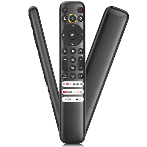 Voice Replacement Remote for TCL Google TV Remote, for TCL Q6/Q7/QM8/S3/S4