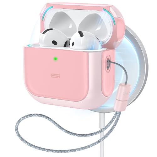 ESR for AirPods 5/4 Case (2026/2024), Compatible with MagSafe, Pink
