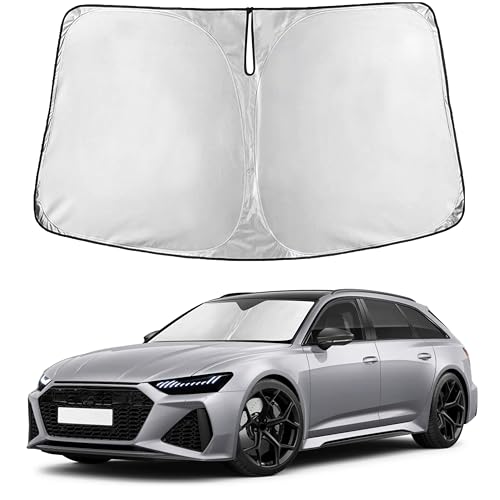 EcoNour Windshield Sunshade Compatible for Audi RS 6 2003-2023 2024 2025