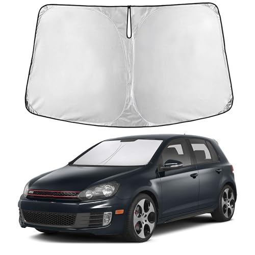 EcoNour Windshield Sunshade Compatible for Volkswagen VW 2009-2015 2014