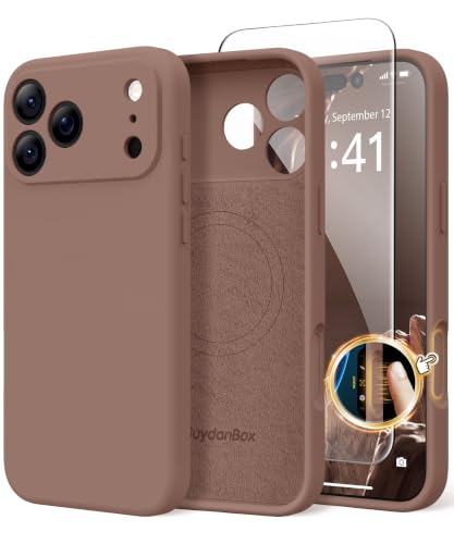 SuydanBox Magnetic for iPhone 18 Pro Max/iPhone 17 Pro Max Case Silicone