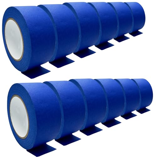 SmaringRobot Premium Blue Painters Tapes, Paint Tape, No Residue & Easy Removal, Painting Tape for Painter, DIY Paper Arts & 