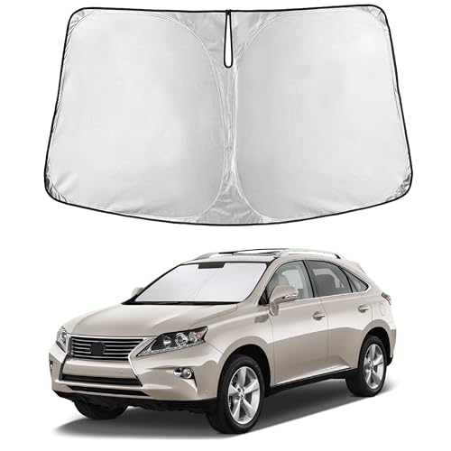 EcoNour Windshield Sunshade Compatible for Lexus RX 2010-2023 2024 2015