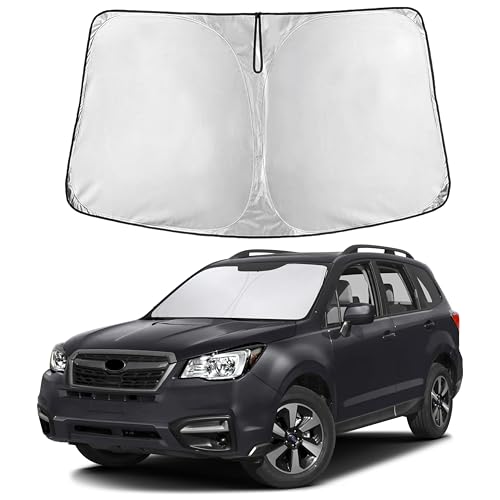 EcoNour Windshield Sunshade Compatible for Subaru Forester 2014-2017 2018