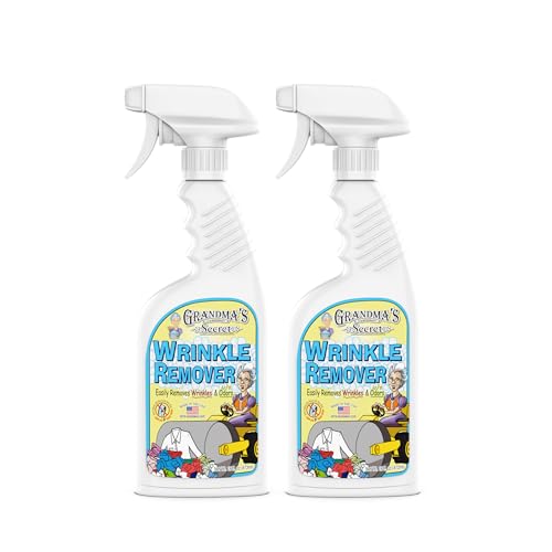 Grandma's Secret Wrinkle Remover Spray - Easily Removes Wrinkles & Odors - Wrinkle Release, Fabric Refresher Spray, Chlorine,