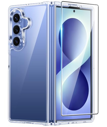 FNTCASE for Samsung Galaxy Z-Fold-8-Ultra Case Samsung Z Fold 7 Clear Case