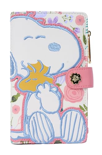 Loungefly Peanuts Snoopy Woodstock Wallet Women Floral