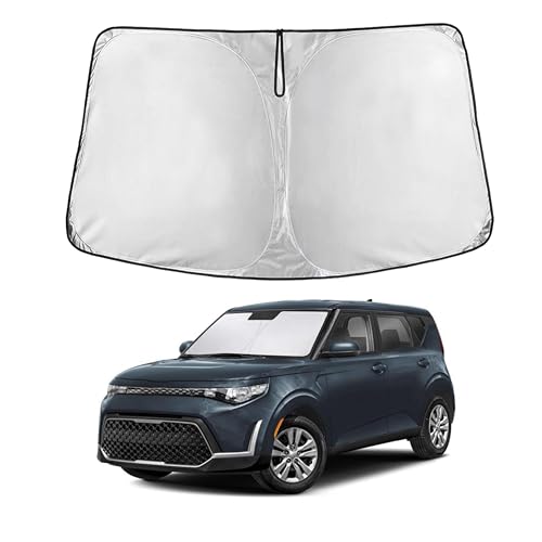 EcoNour Windshield Sunshade Compatible for Kia Soul 2020-2024 2025 2026