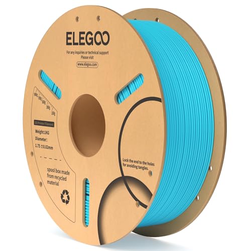 ELEGOO PLA 3D Printer Filament 1.75mm Sky Blue 1KG