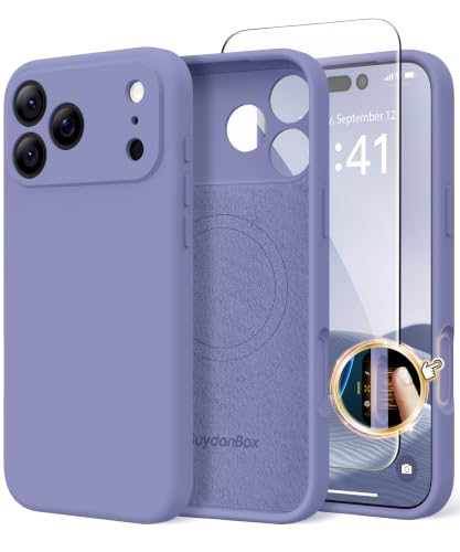 SuydanBox Magnetic for iPhone 18 Pro Max/iPhone 17 Pro Max Case Silicone