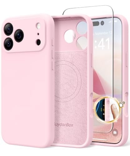 SuydanBox Magnetic for iPhone 18 Pro Case/iPhone 17 Pro Case Silicone