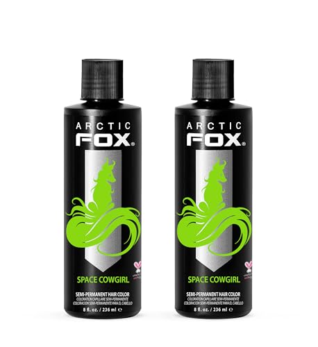 ARCTIC FOX Vibrant Semi-Permanent Dye Space Cowgirl - Vegan - 2 x 8 fl oz