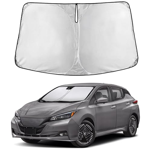 EcoNour Windshield Sunshade Compatible for Nissan Leaf 2018-2023 2024 2025