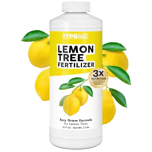 Lemon Tree Fertilizer – Liquid Plant Food for Healthy Growth & Blooms, 32oz