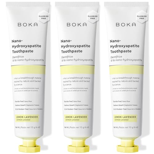 Boka Toothpaste - Nano Hydroxyapatite Toothpaste Fluoride Free Toothpaste