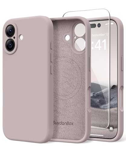 SuydanBox Magnetic for iPhone 17 Case Silicone Hazel