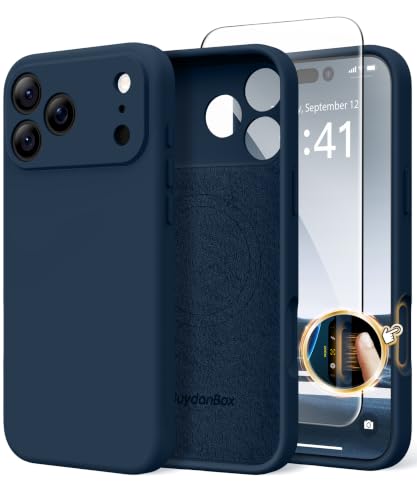 SuydanBox Magnetic for iPhone 18 Pro Max/iPhone 17 Pro Max Case Silicone