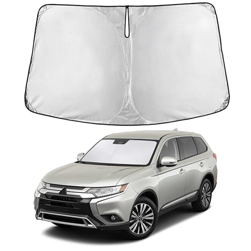 EcoNour Windshield Sunshade Compatible for Mitsubishi Outlander 2013-2021