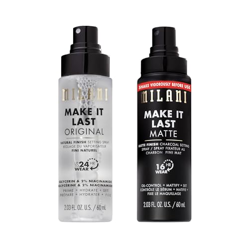 Milani Make It Last Original Natural & Matte Finish Setting Spray 2-Pack