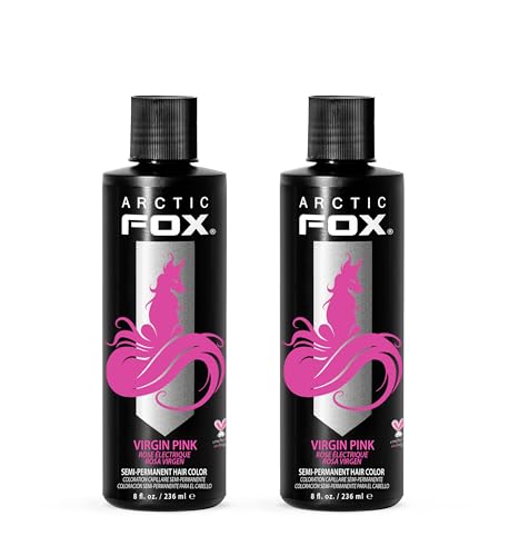 ARCTIC FOX Virgin Pink Hair Dye - Vegan - 2 x 8 oz