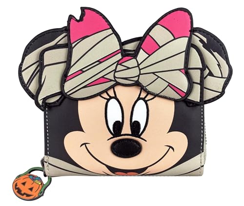 Loungefly Disney Minnie Mouse Mummy Halloween Faux Leather Wallet