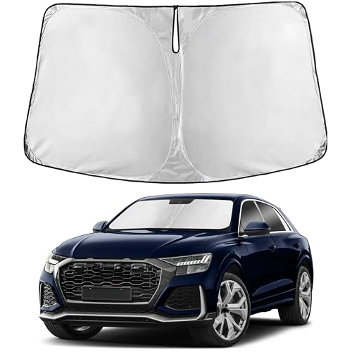 EcoNour Windshield Sunshade Compatible for Audi RS Q8 2020-2023 2024 2025