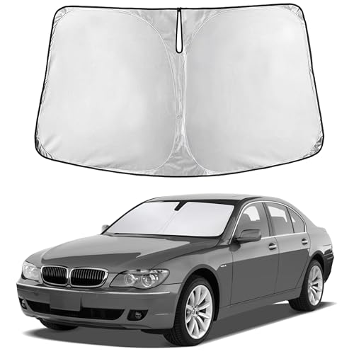 EcoNour Windshield Sunshade Compatible for BMW 7 Series 2001-2005 2006