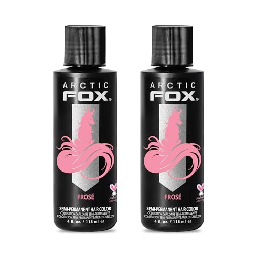 ARCTIC FOX Semi-Permanent Hair Dye Frose - Vegan, Ammonia-Free - 2 x 4 oz