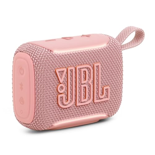 JBL Go 5 Portable Bluetooth Speaker, Waterproof and Dustproof - Pink