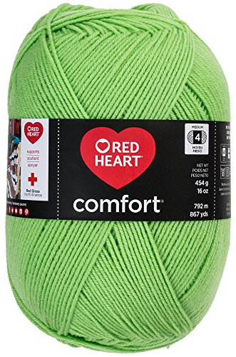 RED Heart Comfort Yarn, Melon Green