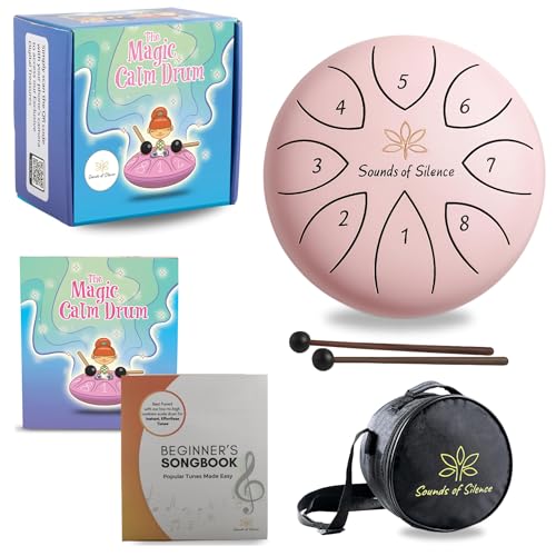 Sounds Of Silence Steel Tongue Drum for Kids, with Storybook and Songbook