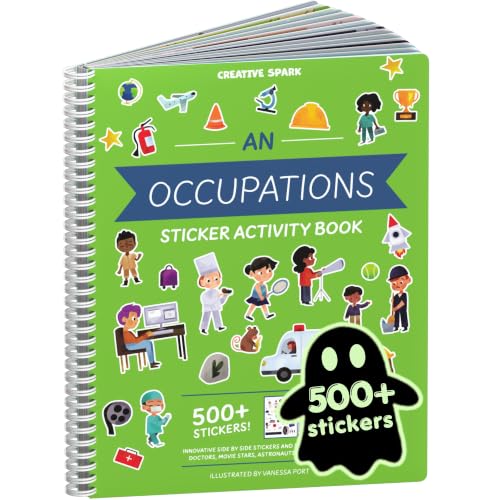 Cupkin When I Grow Up Coloring & Sticker Activity Book | 500+ Stickers