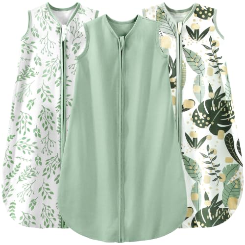 Yoofoss Baby Sleep Sack 24-36 Month 0.5TOG 100% Organic Cotton 2-Way Zipper