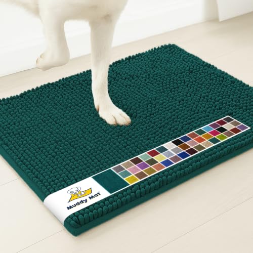 Muddy Mat® | Super Water Absorbent Door Mat Indoor, Microfiber Quick Dry Chenille Entryway Rug,Slip Resistant Front Door Mat,