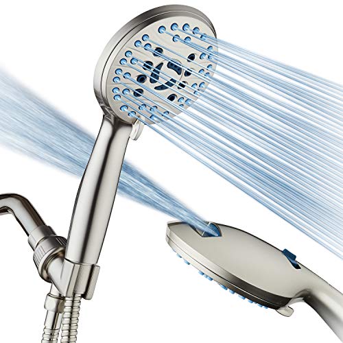 AquaCare 8-mode High Pressure Handheld Shower Head with 2-mode Power Wash