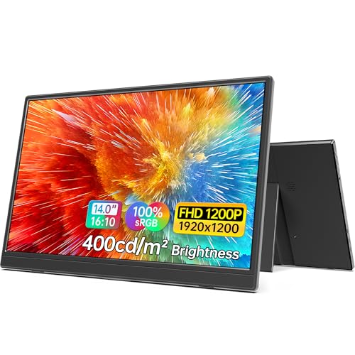 MNN 14" 1200p USB-C HDMI HDR Portable Monitor