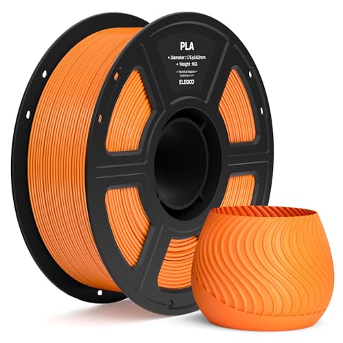 ELEGOO PLA 3D Printer Filament 1.75mm Orange 1KG