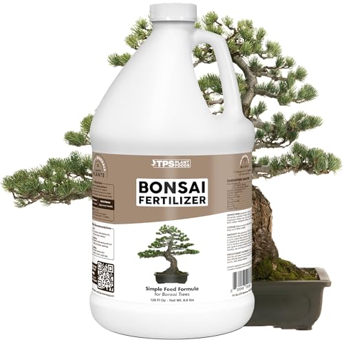 Bonsai Fertilizer – Liquid Plant Food for Healthy Compact Growth, 1 Gallon