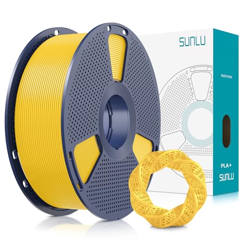 SUNLU PLA Plus Filament 1.75mm Vivid Yellow 1KG