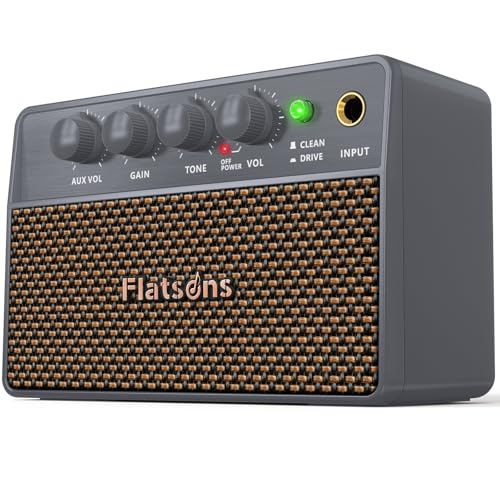10W Mini Guitar Amp,Rechargeable Electric Guitar Amplifier