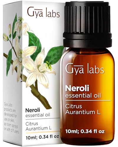 Neroli Essential Oil for Skin, Hair & Diffuser - 0.34 Fl Oz