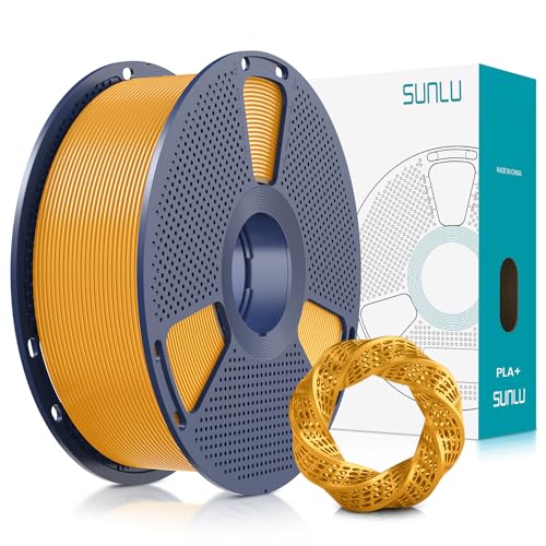 SUNLU PLA Plus Filament 1.75mm Gold 1KG