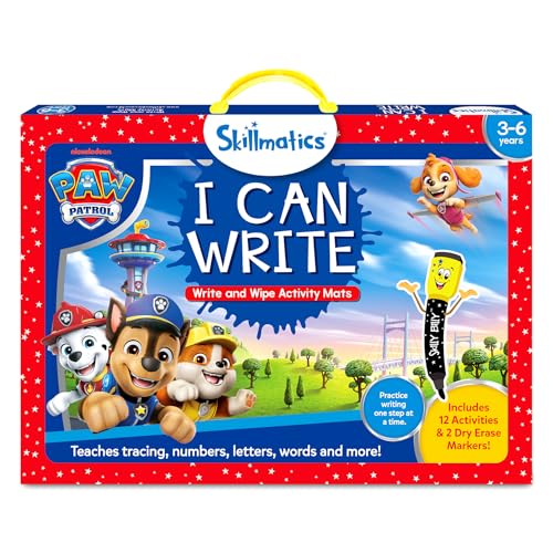 Skillmatics I Can Write – PAW Patrol, Preschool Learning Activity Toy