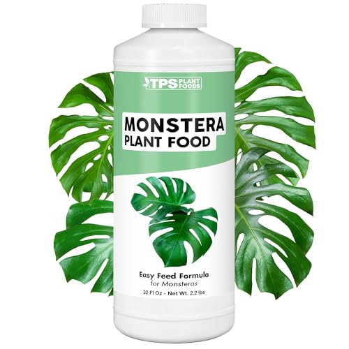 Monstera Plant Food - Liquid Fertilizer for Bigger, Healthier Leaves, 32 oz