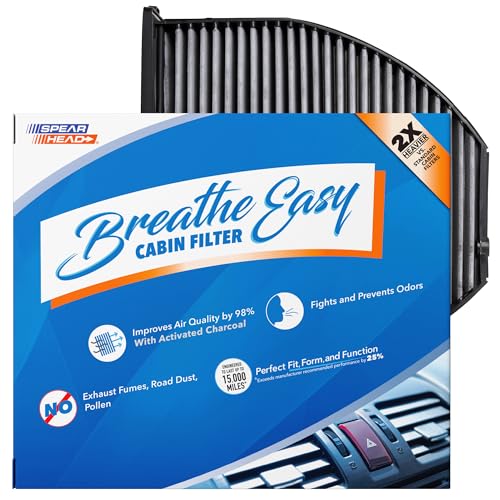 Spearhead Odor Defense Breathe Easy AC & Heater Cabin Air Filter (BE-934)